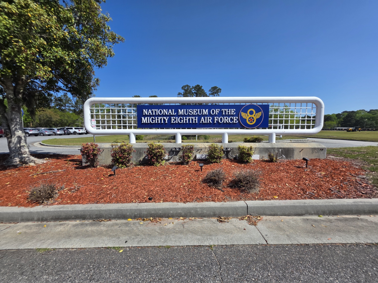 Image of MIGHT 8 AIRFORCE SIGN